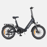 Electric Bike ENGWE L20 3.0 PRO - Motor 250W Battery 48V15AH 20 Inch Hydraulic Brakes TUV Certification - Black